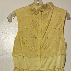 Beautiful long formal straight dress. Lace top